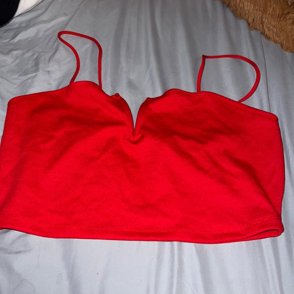 Rue21 red crop top
